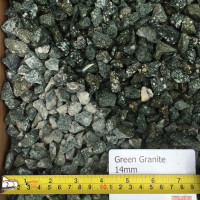 Green Granite 14mm 875kg Bulk Bag