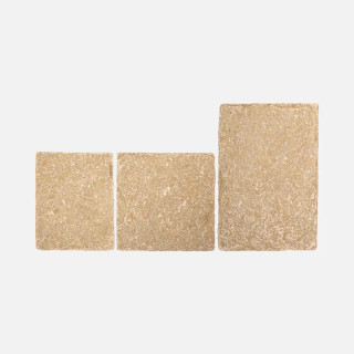 Global Stone Honey Blend Limestone Tumbled Pavers 3 Size Project Pack 7.08m²