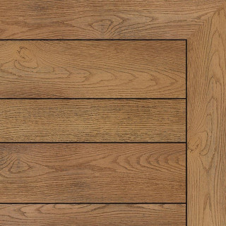 Millboard Enhanced Grain SB Coppered Oak Decking Board 126 x 32 x 3600mm