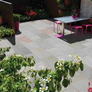 Digby Stone Opulence Colonial Sandstone Paving 3 Size Project Pack 15.28m²