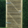 Superior Double Slatted Gate 180 x 90cm